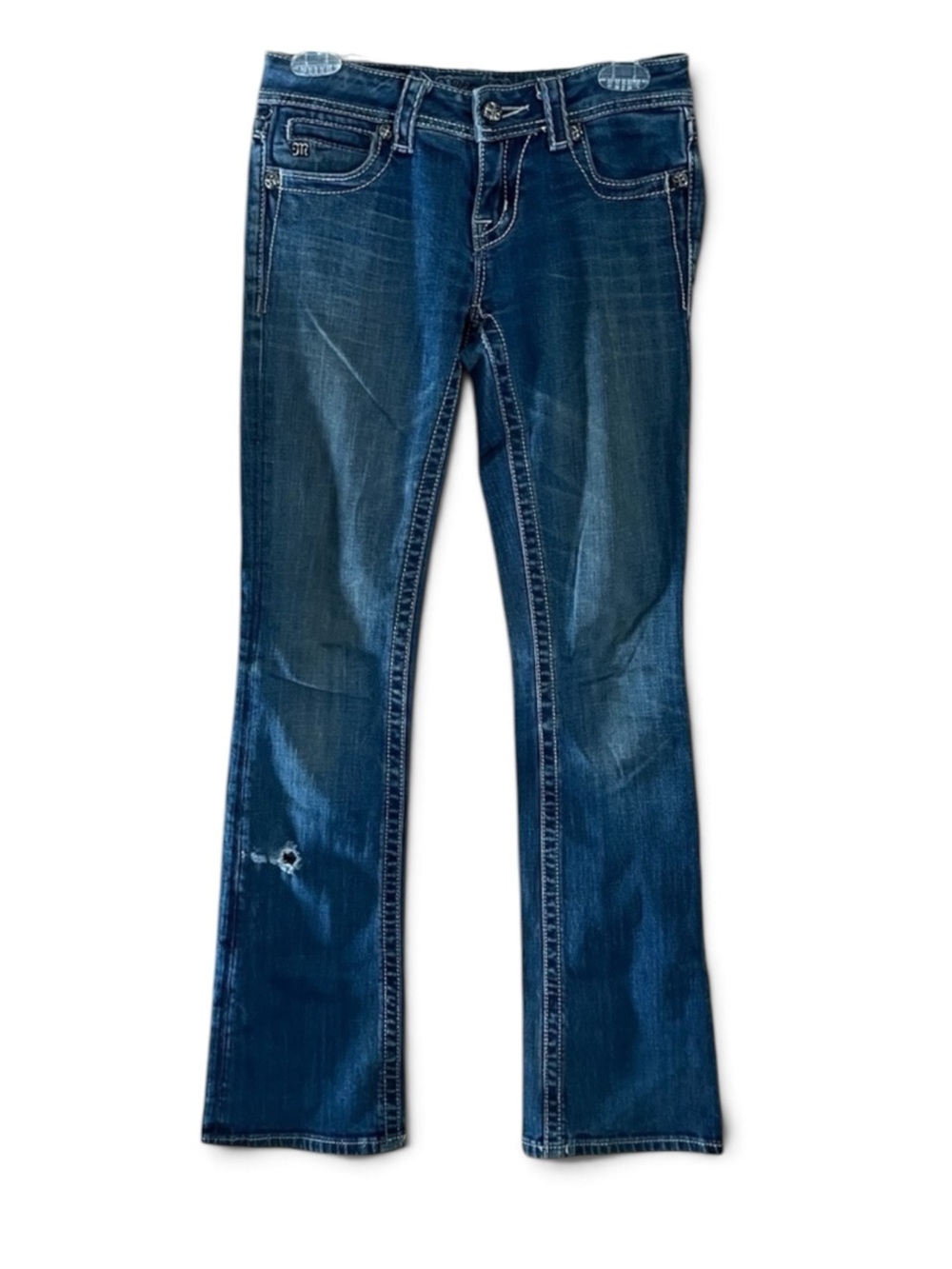 Miss Me Embroidered Bootcut Jeans